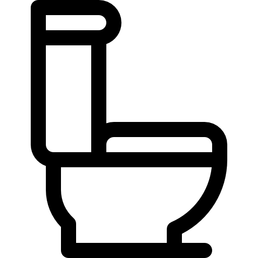 Ecklebe - Ferienwohnung - Toilette symbol