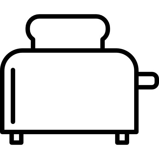 Ecklebe - Ferienwohnung - Toaster symbol